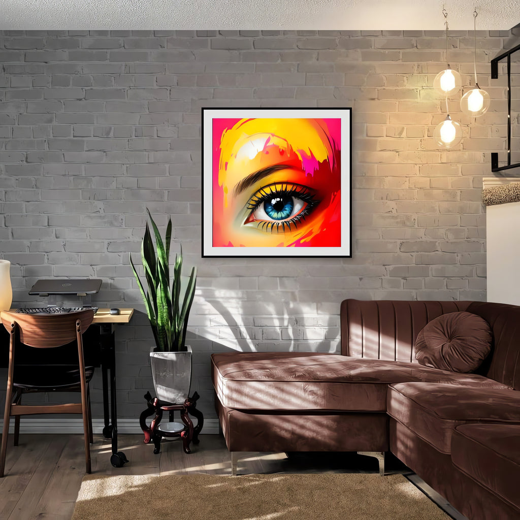 Clarity - Neon Pop Art Fine Art Print