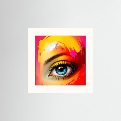 Clarity - Neon Pop Art Fine Art Print