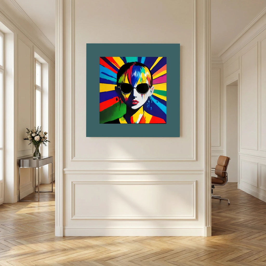 Radiance — Neon Pop Art Fine Art Print | Aleksa Soul Art