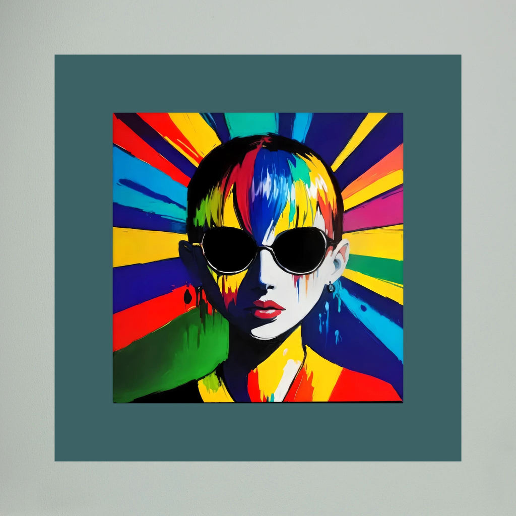 Radiance — Neon Pop Art Fine Art Print | Aleksa Soul Art