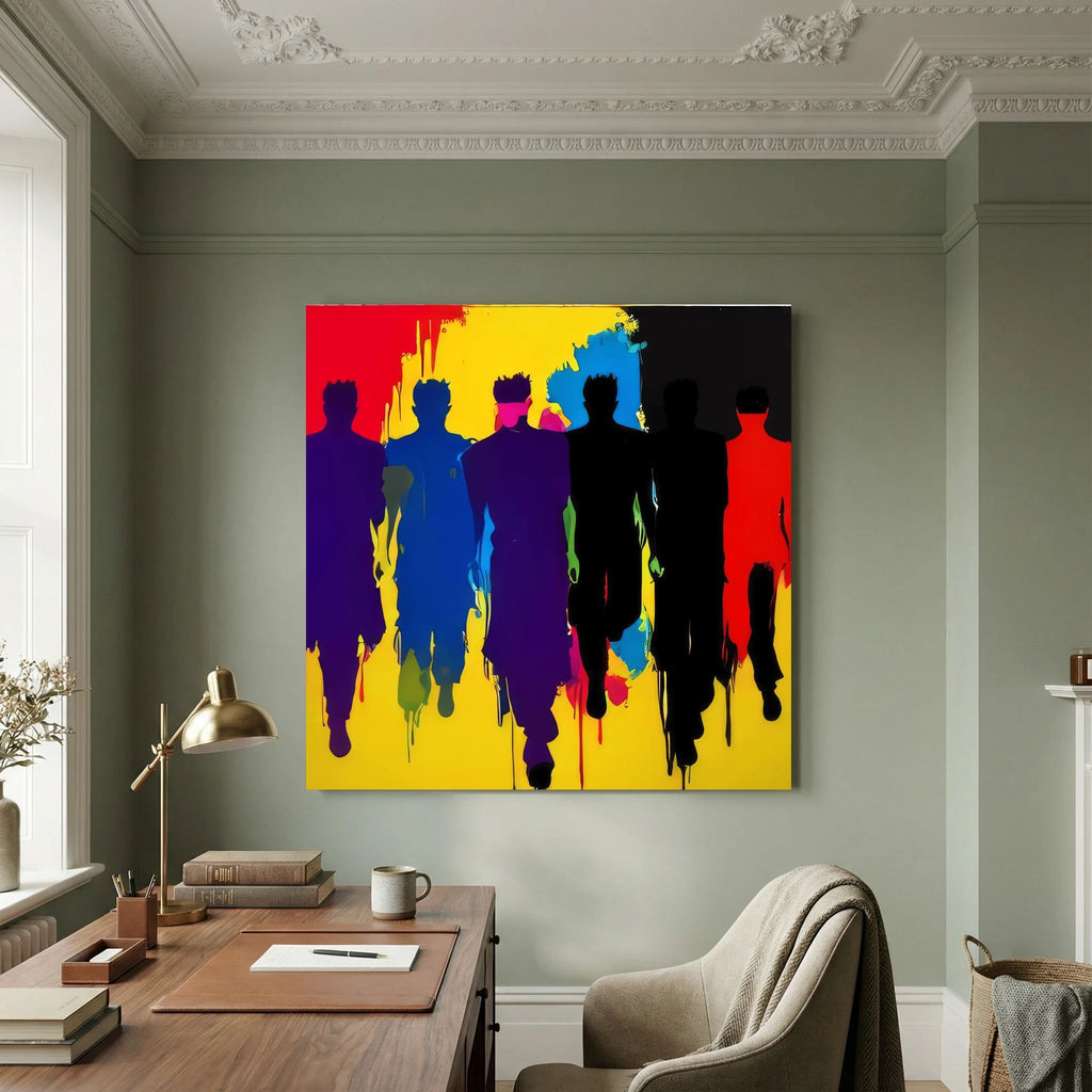 Crowded - Canvas