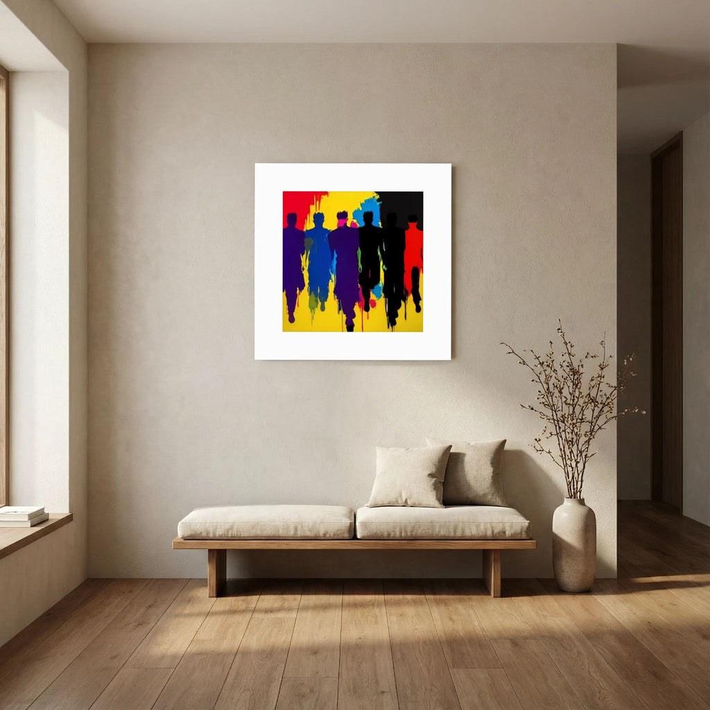 Crowded - Fine Art Paper 