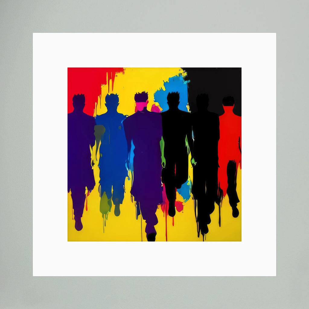 Crowded - Fine Art Paper 