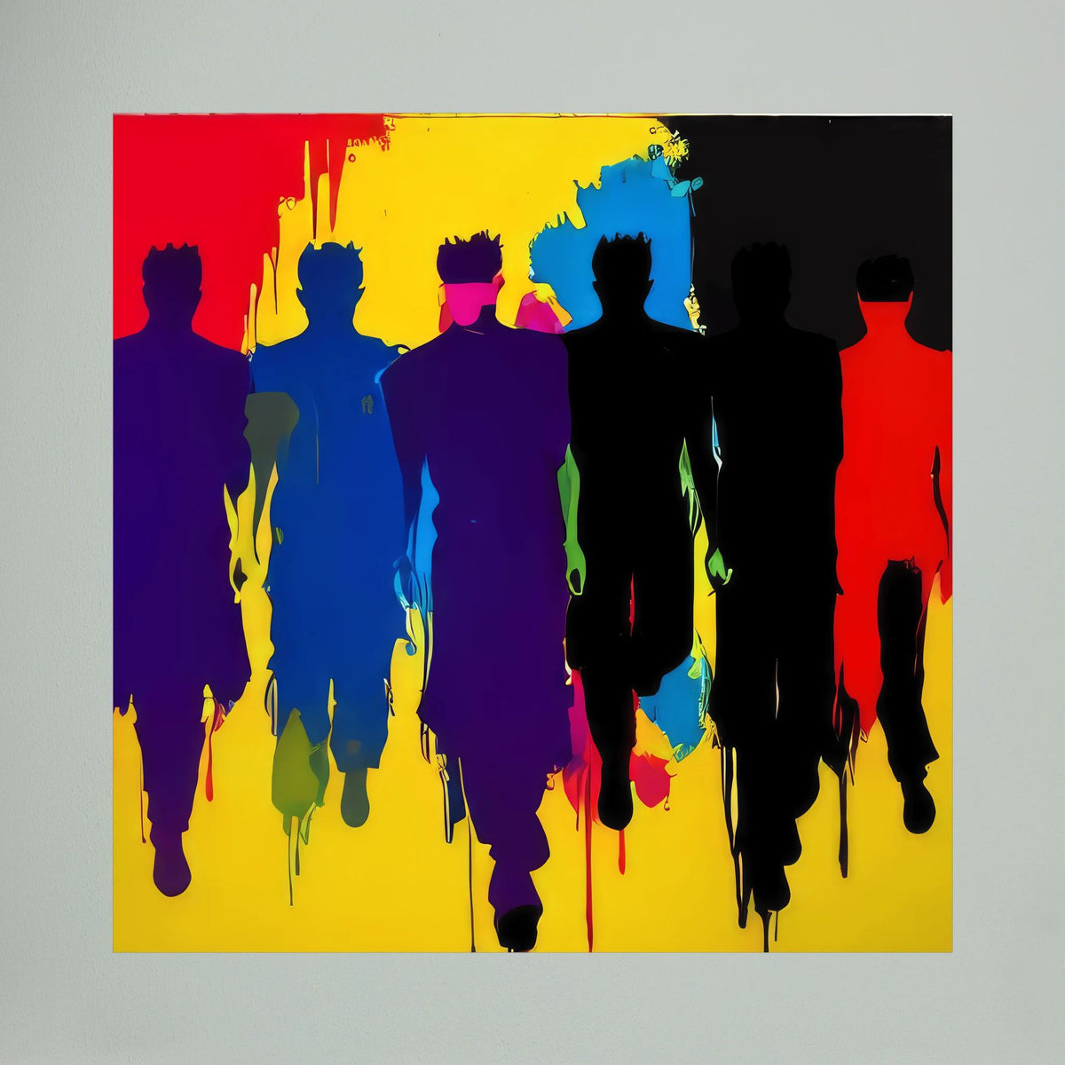 Crowded - Canvas