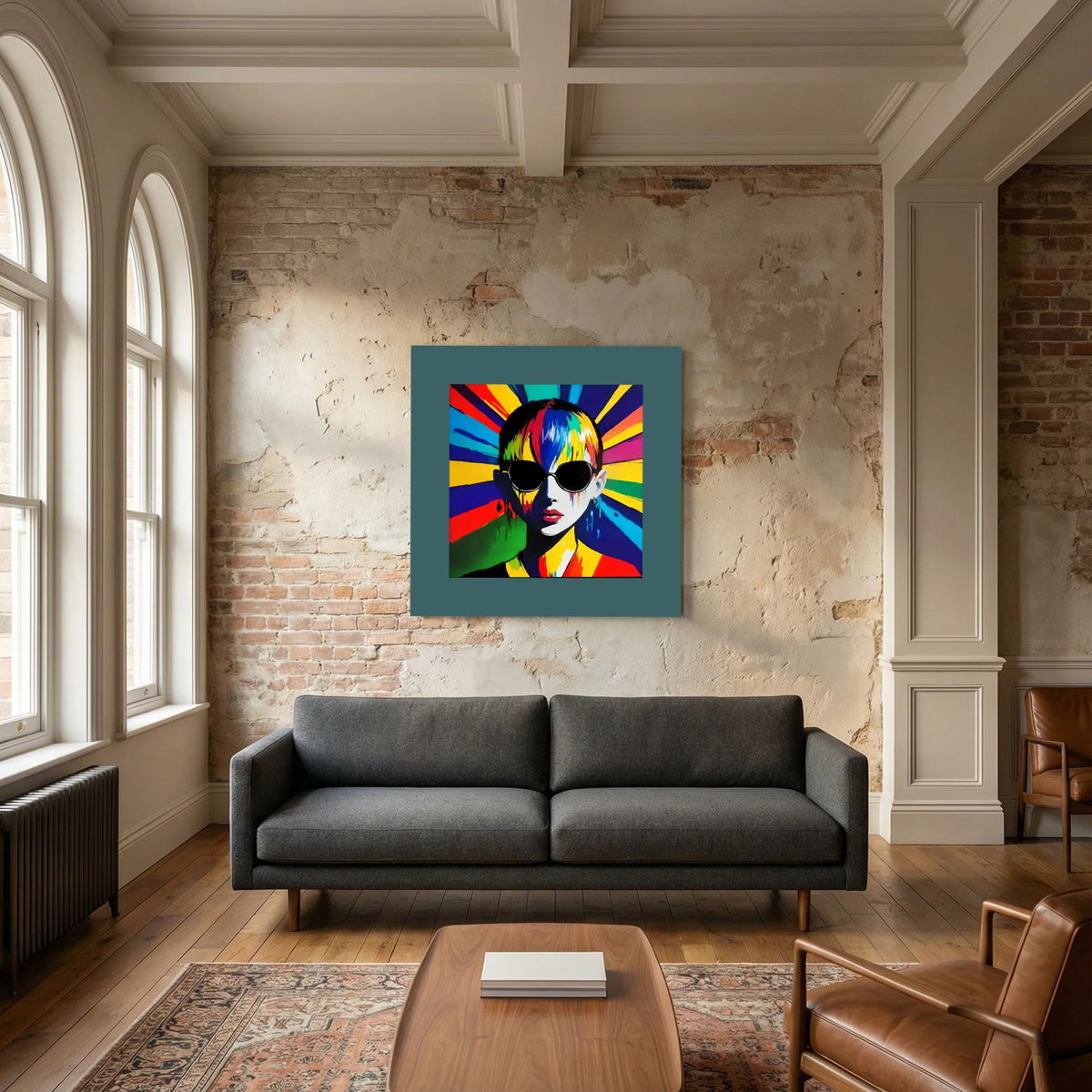 Radiance — Neon Pop Art Fine Art Print | Aleksa Soul Art