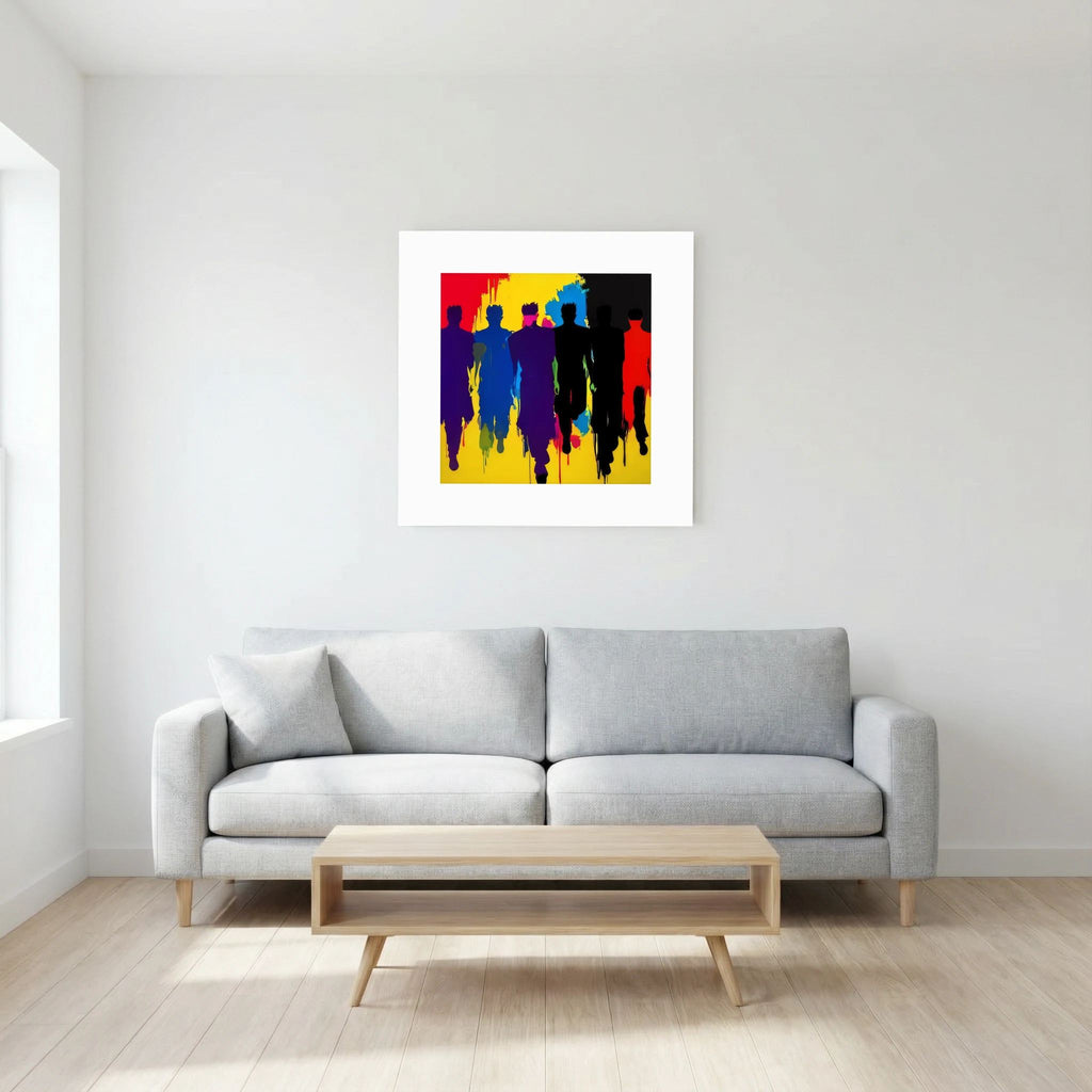 Crowded - Fine Art Paper 