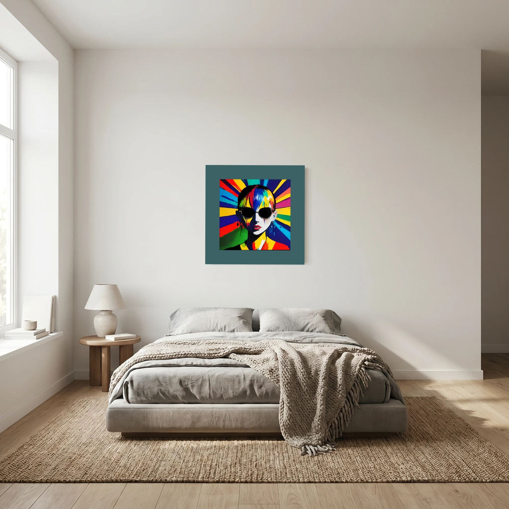 Radiance — Neon Pop Art Fine Art Print | Aleksa Soul Art