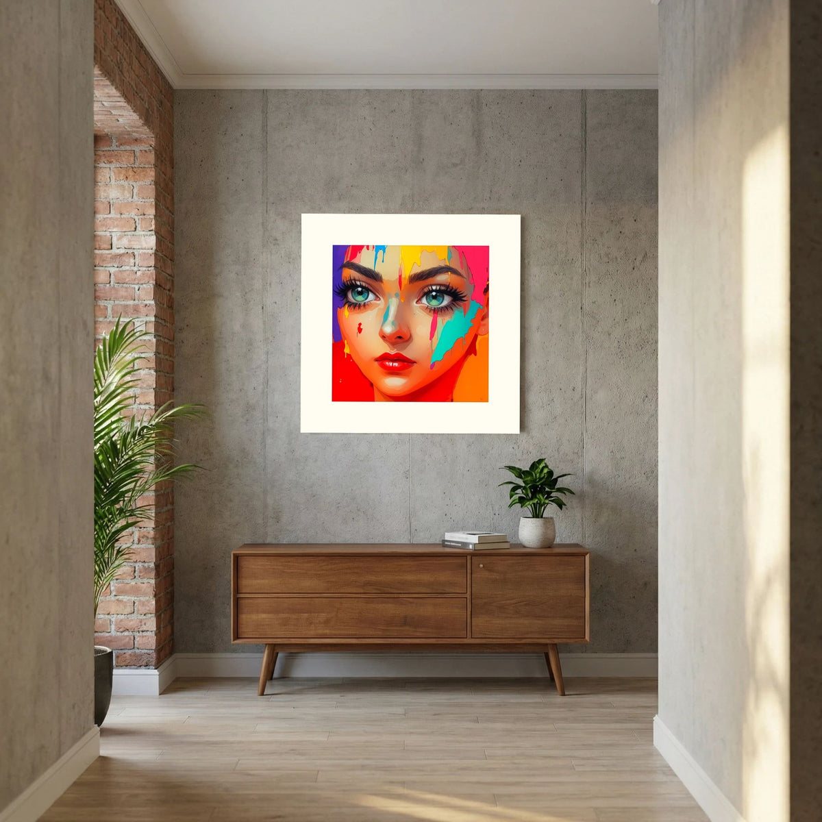 Unfiltered - Vivid Neon Pop Art Fine Art Print