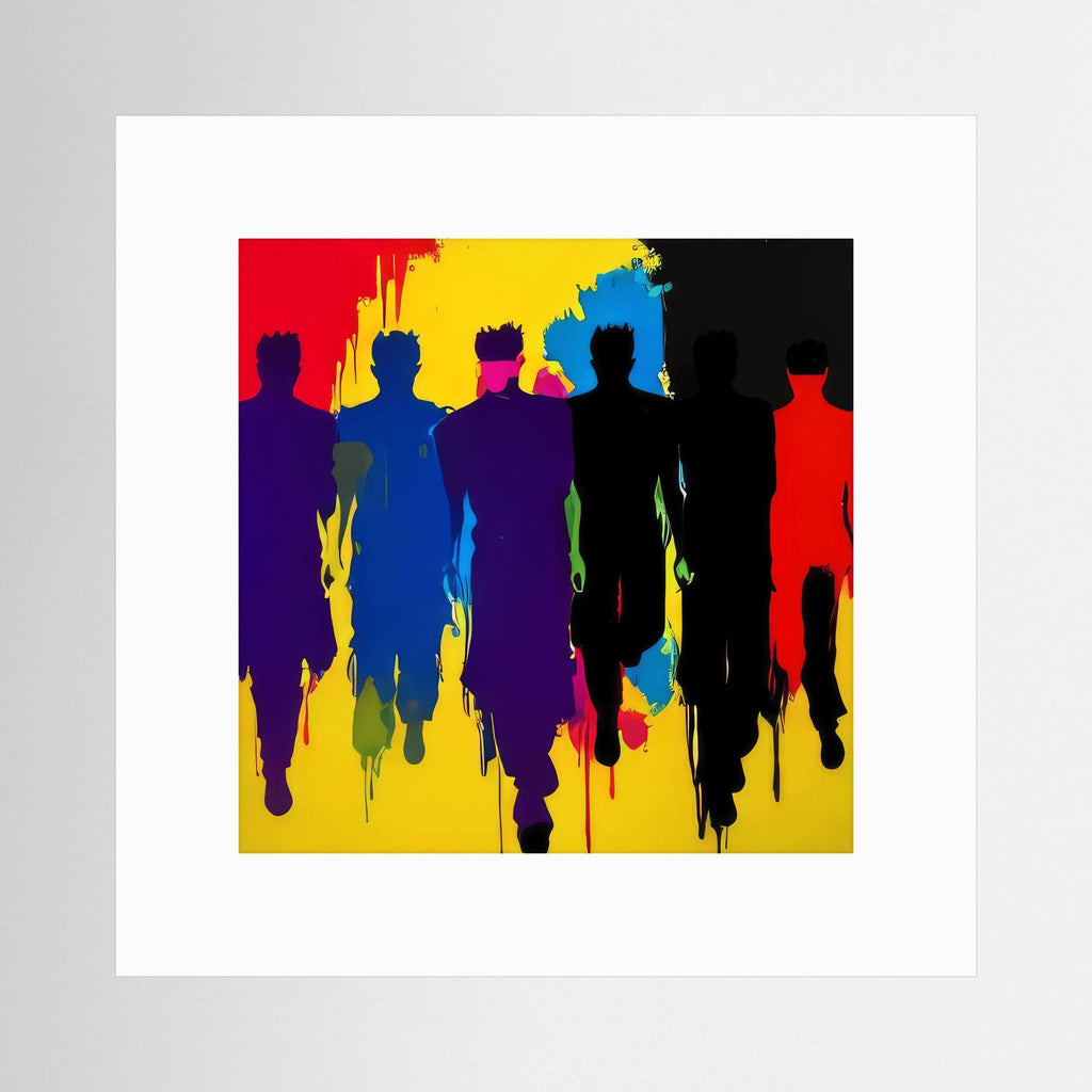 Crowded - Fine Art Paper 