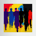 Crowded - Canvas