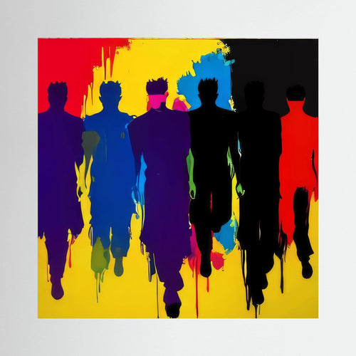 Crowded - Canvas