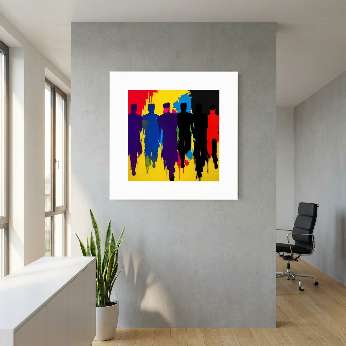 Crowded - Fine Art Paper 