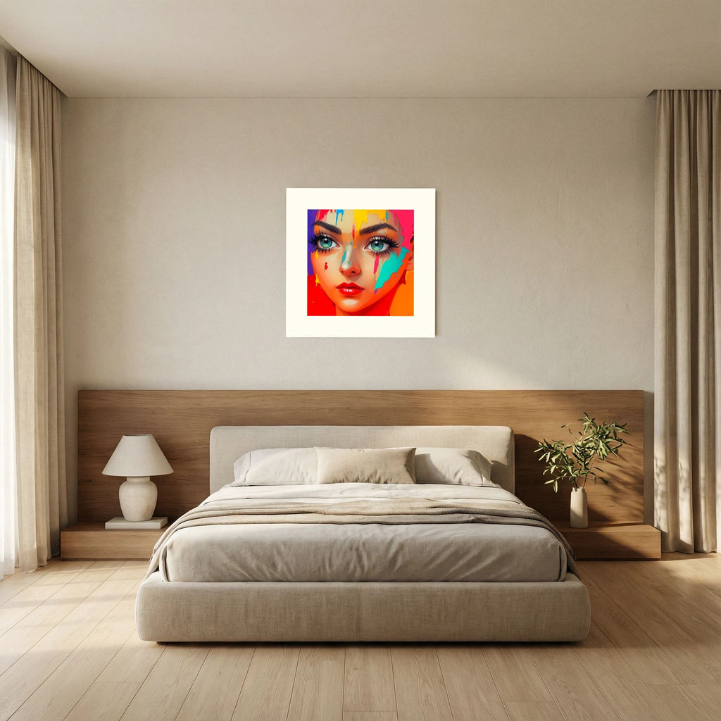 Unfiltered - Vivid Neon Pop Art Fine Art Print